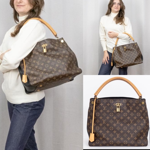 GORGEOUS GAIA BLACK LOUIS VUITTON artsy - Picture 14 of 14